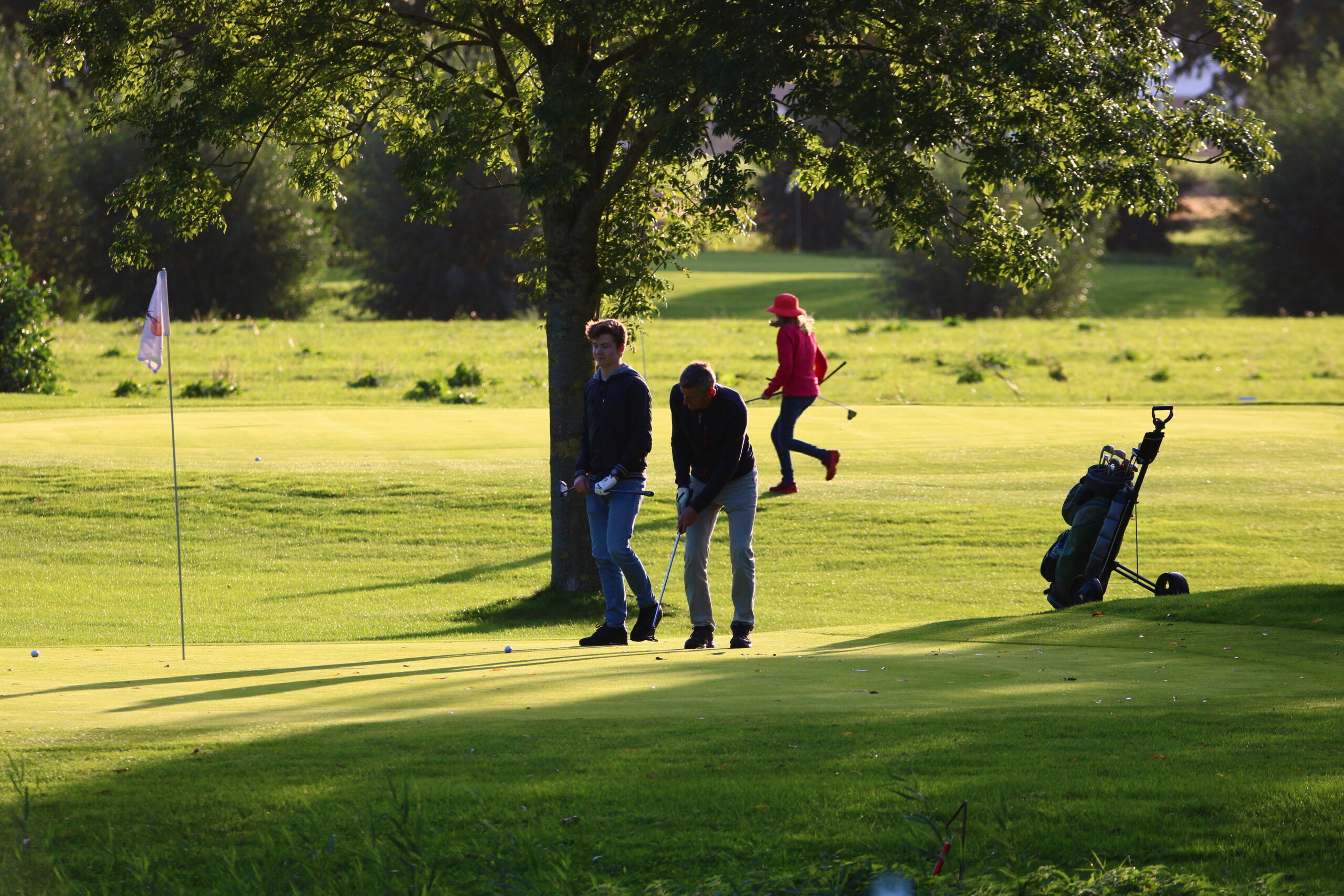 Almkreek, kleine baan 2025 golfers